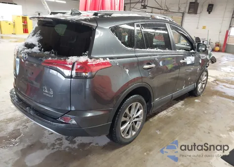 2018 Toyota Rav4 Hybrid Limited из США, поврежденный, VIN JTMDJREVXJD162963